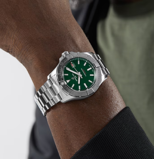 Breitling Green Dial A17328101L1A1