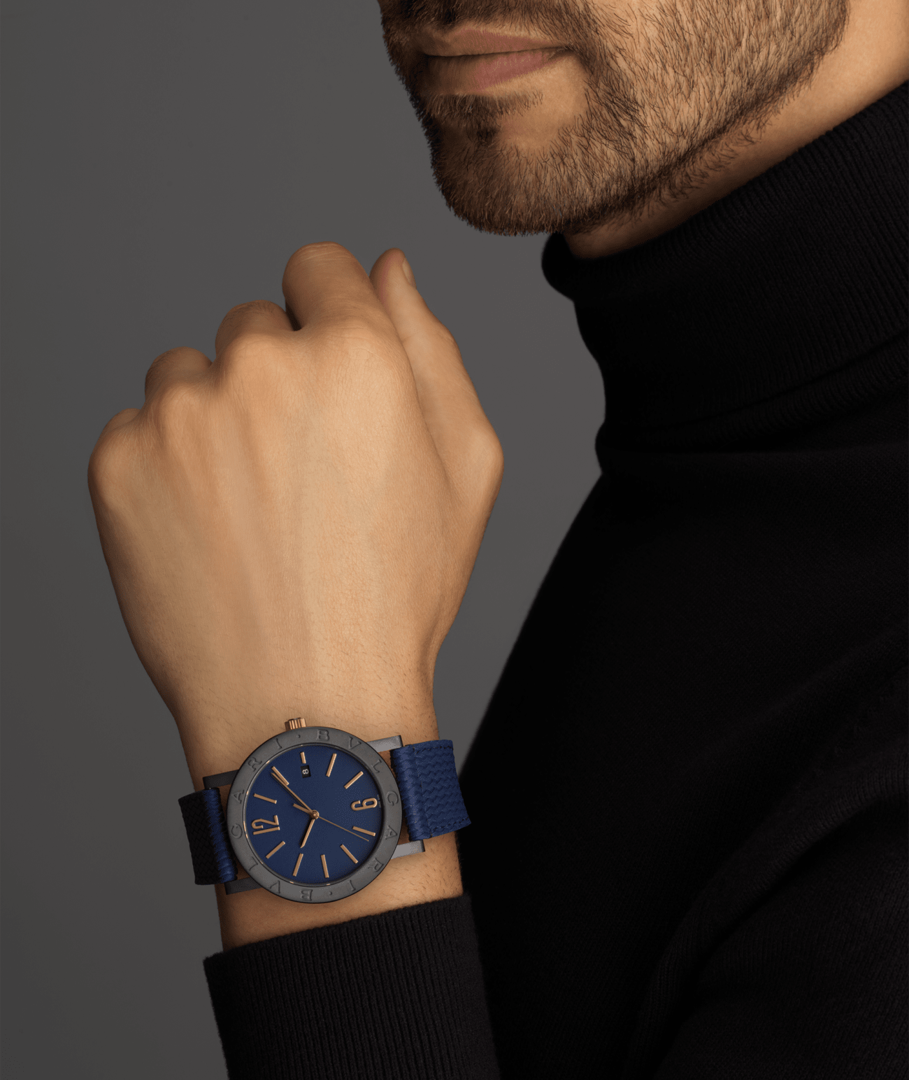 Bvlgari Blue Dial 103133