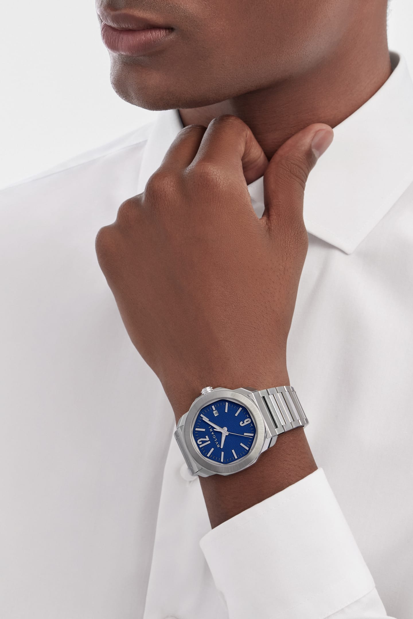 Bvlgari Blue Dial 103739
