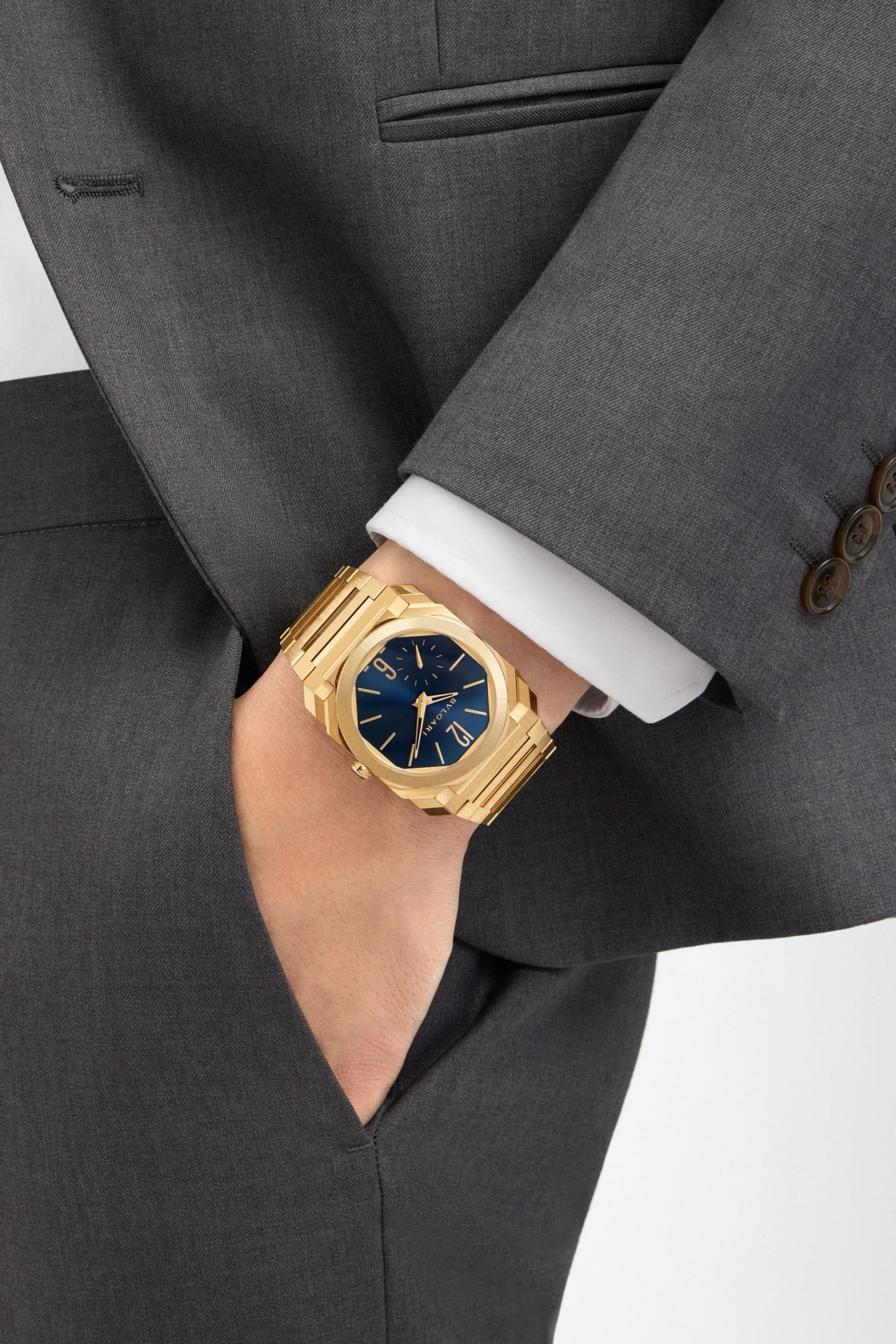 Bvlgari Blue Dial 103812