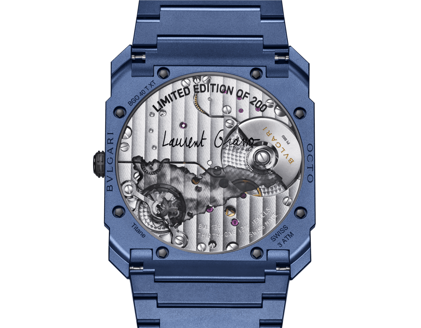 Bvlgari Blue Dial 104005