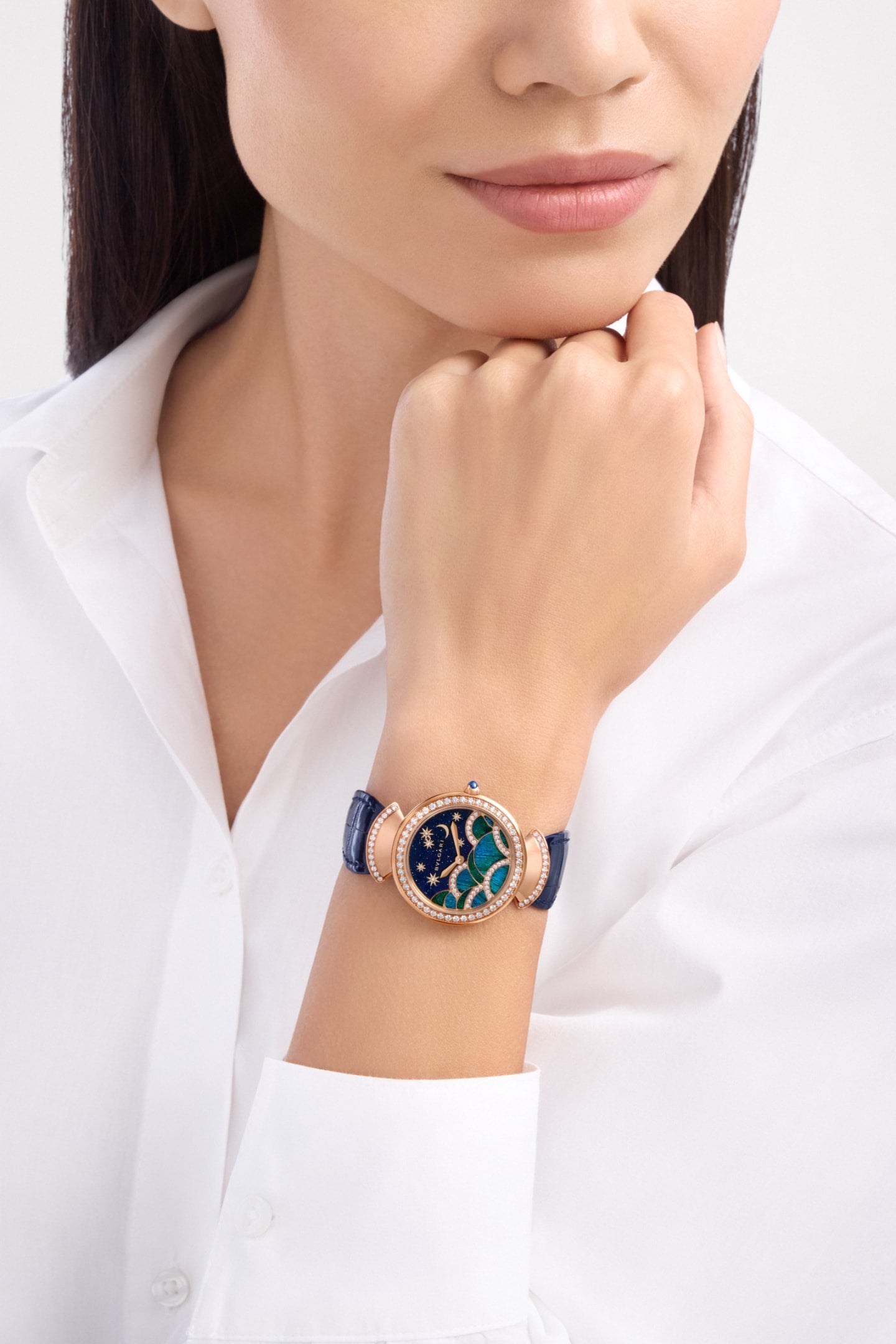 Bvlgari Blue Dial 103974