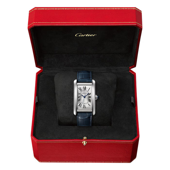 Cartier Tank Américaine Watch Large Model - White Dial WSTA0018