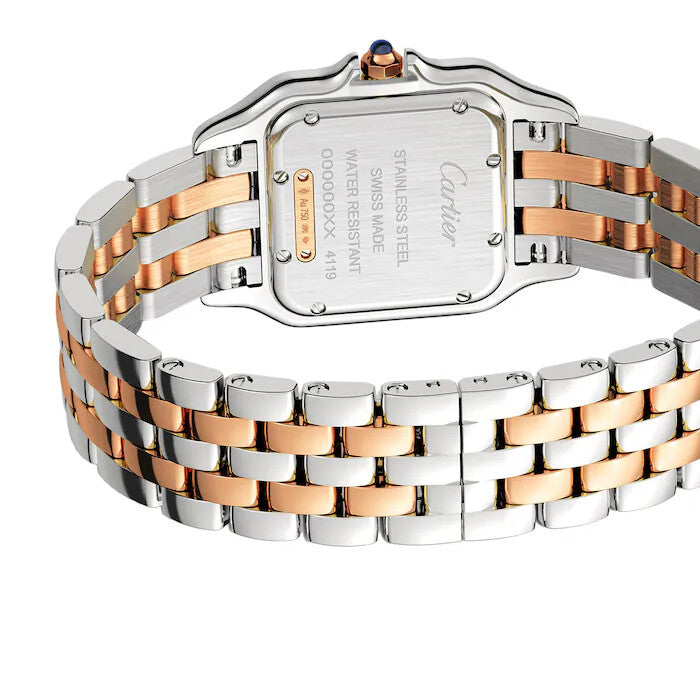 Panthère De Cartier Watch Medium Model - White Dial W3PN0007