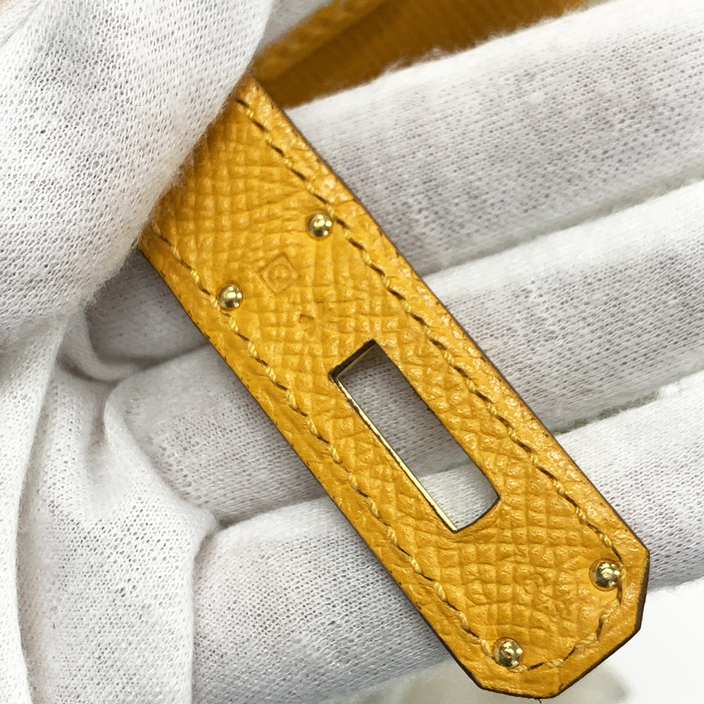 Hermes Birkin 35cm, Yellow, Epson Leather, Gold Hardware