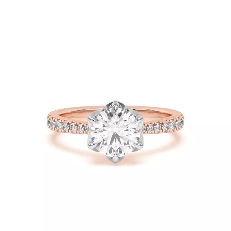 14k Gold Lab Diamond Engagement Ring space
