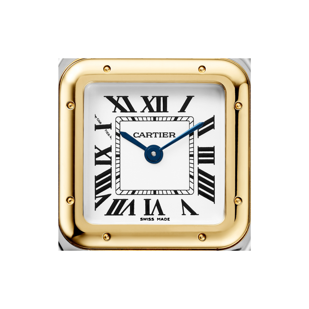 Panthère de Cartier, Yellow Gold & Steel, Small - White Dial W2PN0006