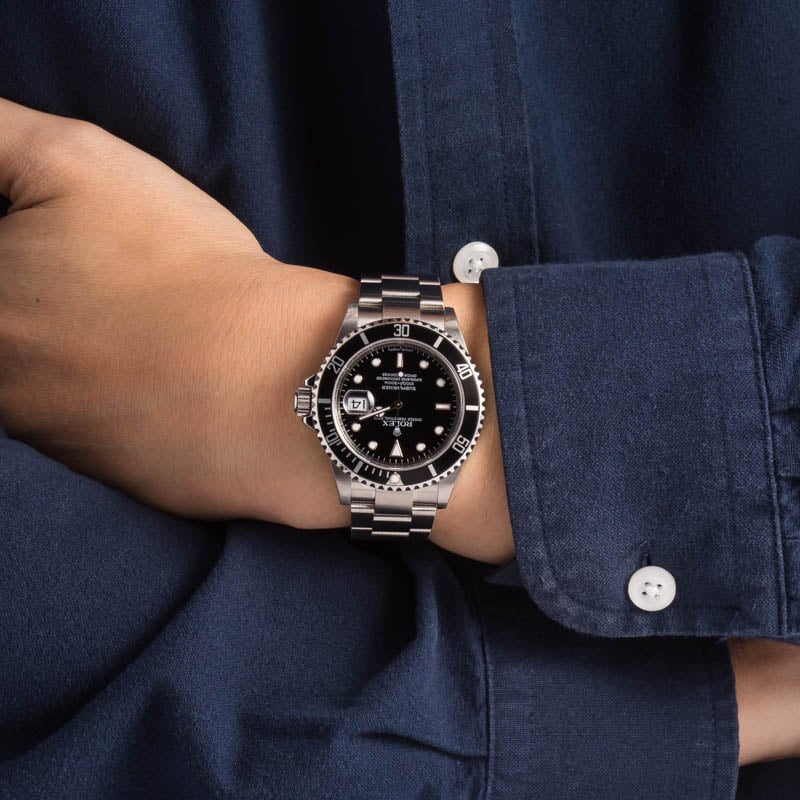 Rolex Submariner Black Dial 16610