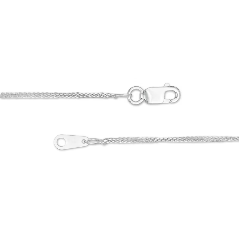 14k Gold 0.85 mm Wheat Chain Necklace