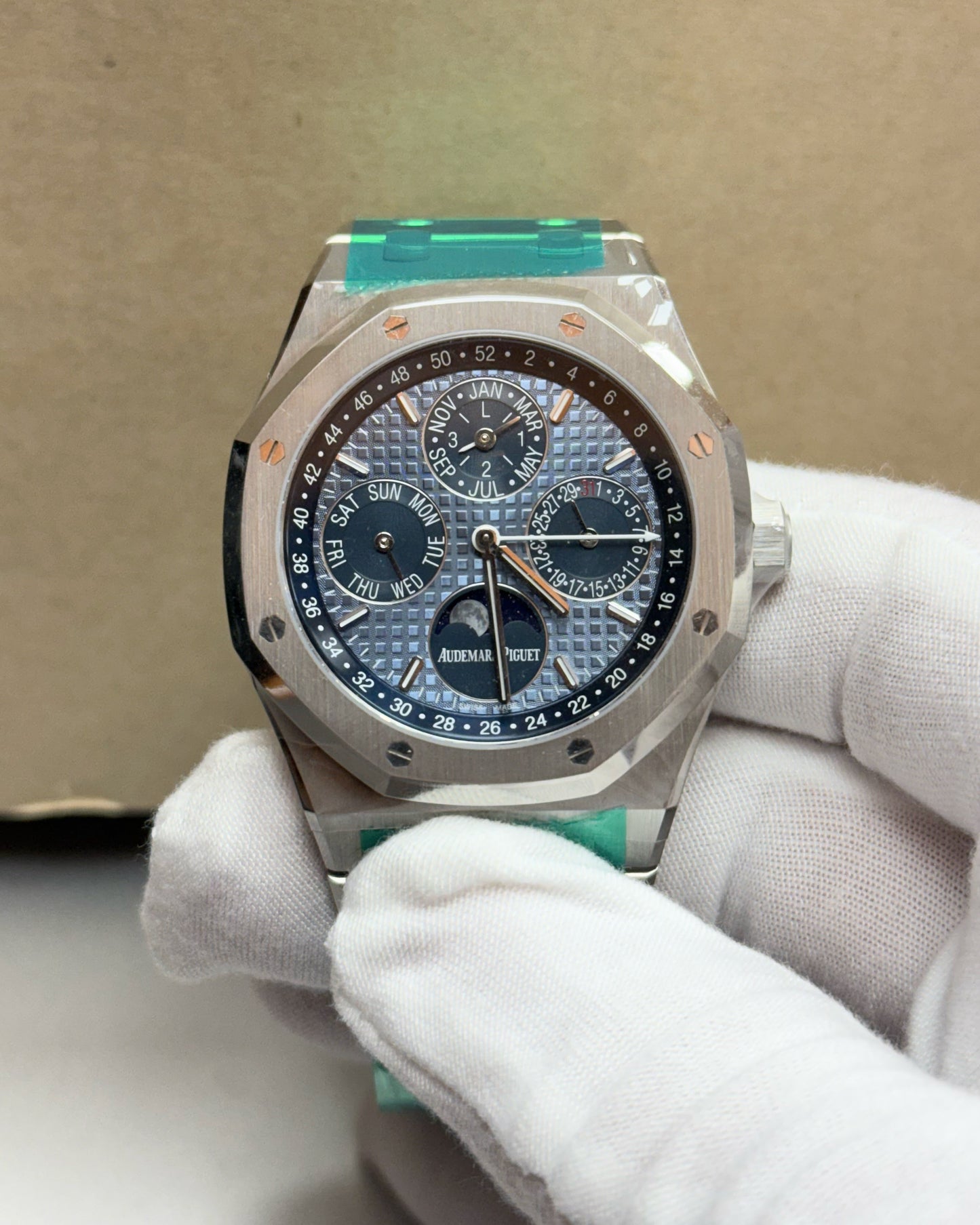 Audemars Piguet Blue Dial 26574ST.OO.1220ST.03