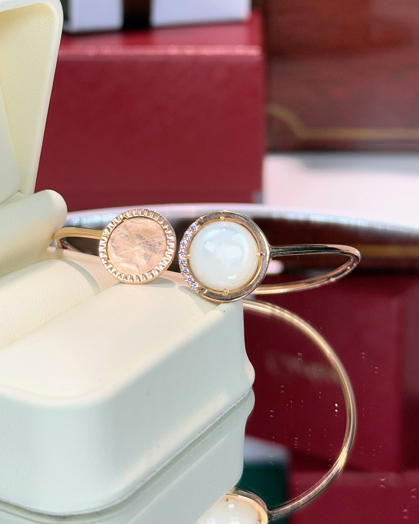 14k Rose Gold Open Cuff Bracelet