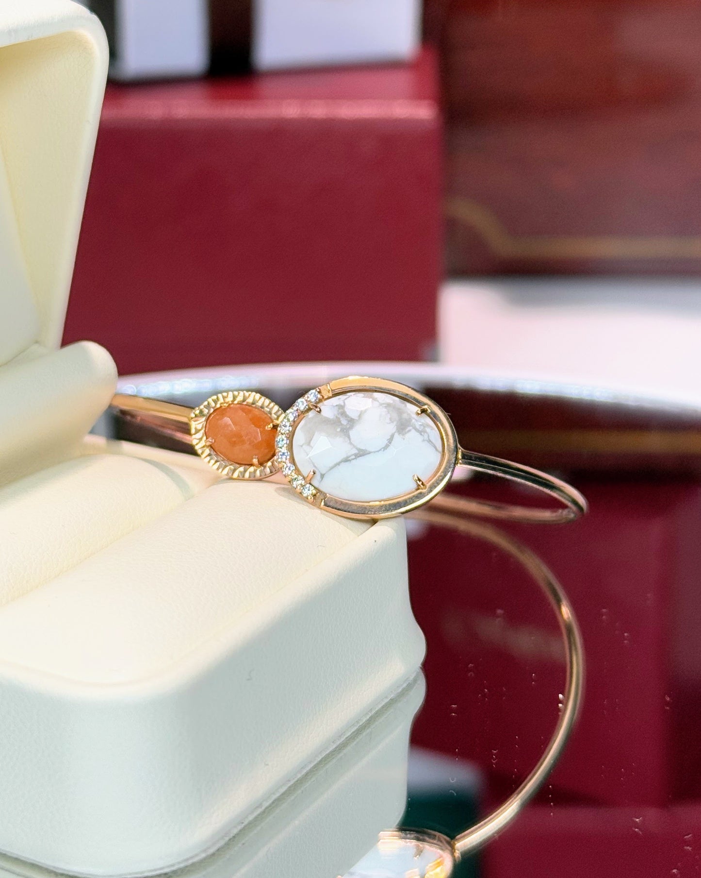 14k Rose Gold Open Cuff Bracelet