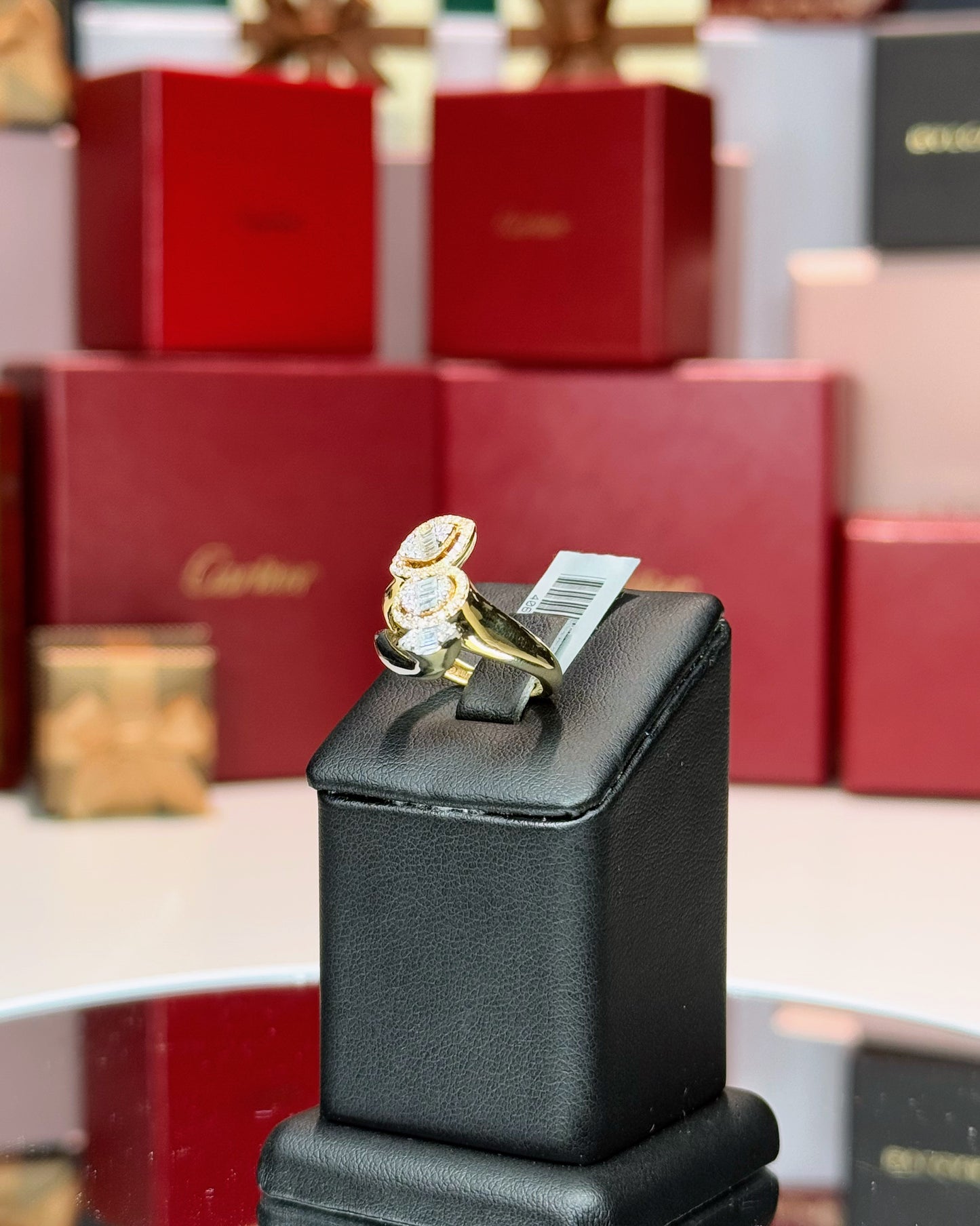 14k Yellow Gold Diamond Ring