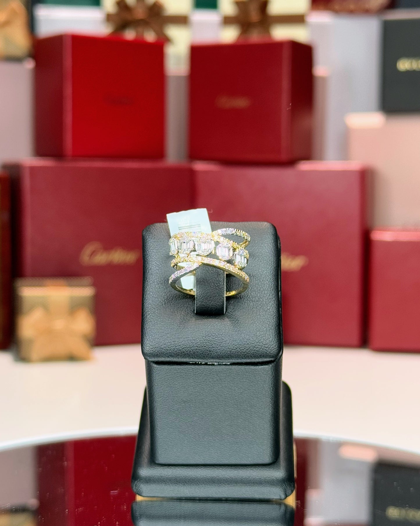 14k Yellow Gold Diamond Ring