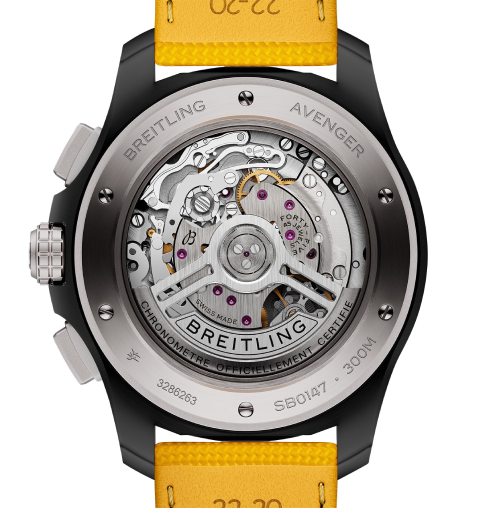 Breitling Yellow Dial SB0147101I1X1