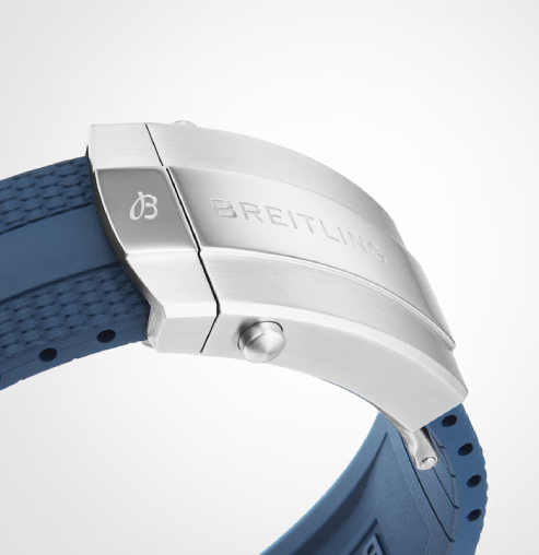 Breitling Blue and White Dial A17376211C1S1