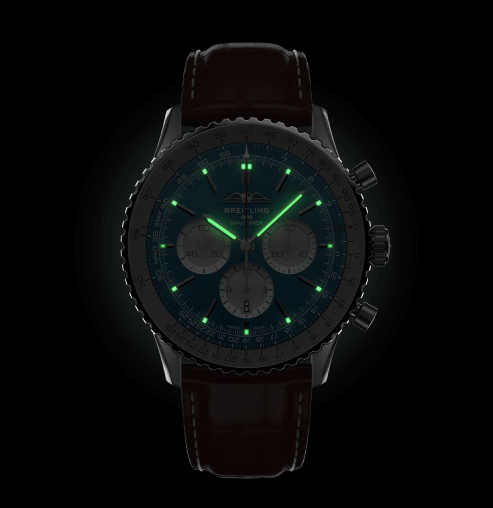 Breitling Blue Dial AB0137211C1P1