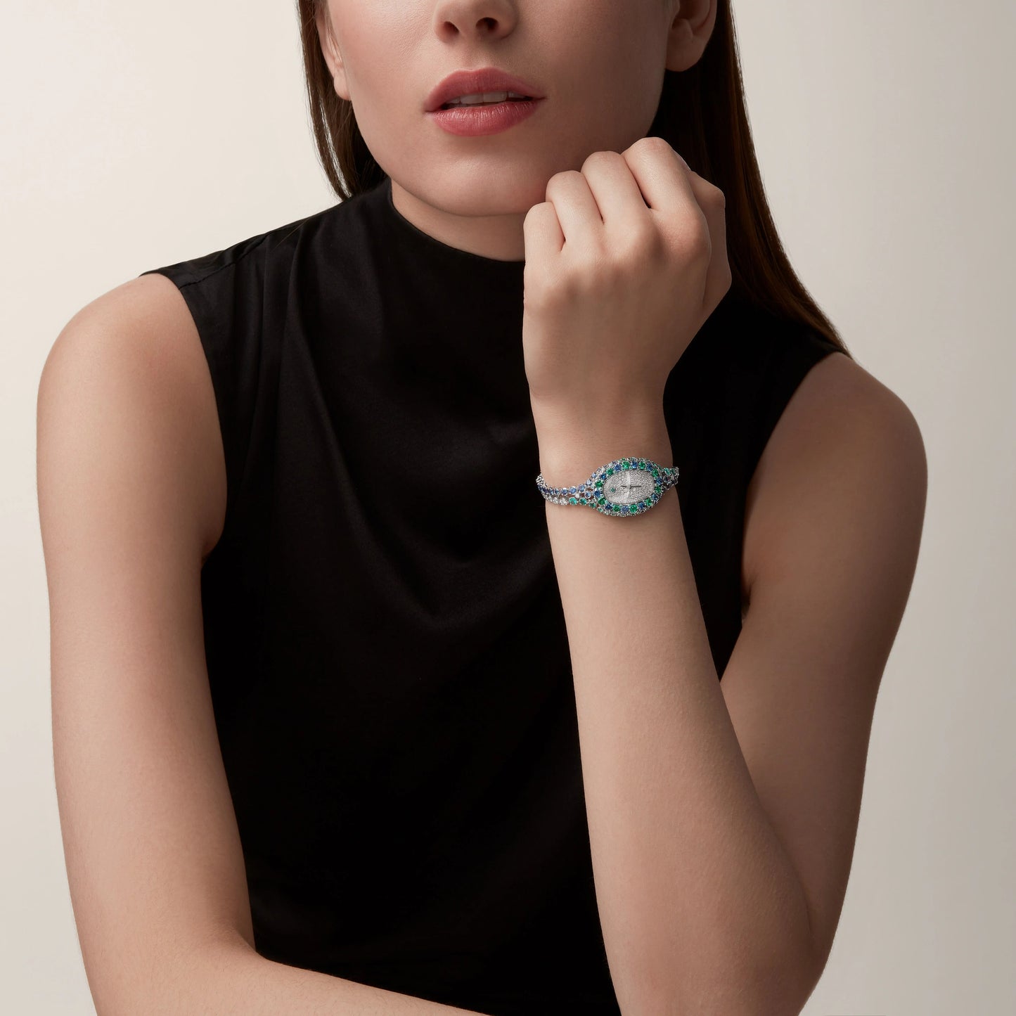 Baignoire jewelry watch - Gem Dial HPI01570