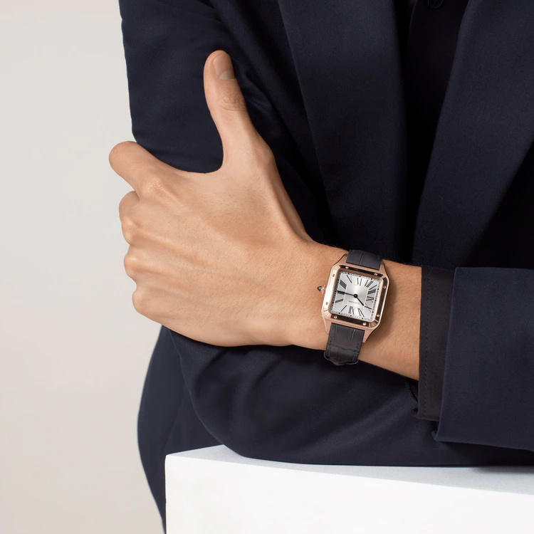 Santos-Dumont White Dial - WGSA0021