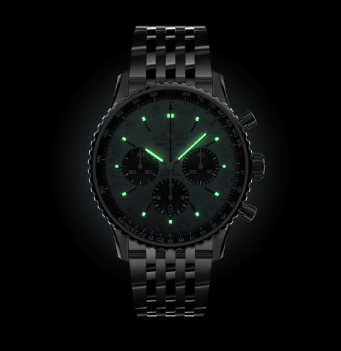 Breitling Blue Dial AB0138241C1A1