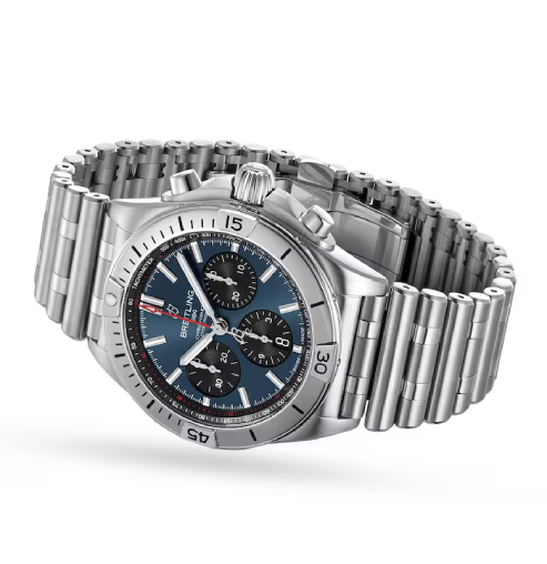 Breitling Blue Dial AB0134101C1A1
