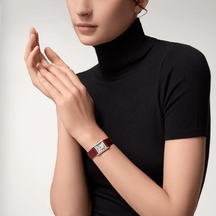 Tank Louis Cartier White Dial - WJTA0037