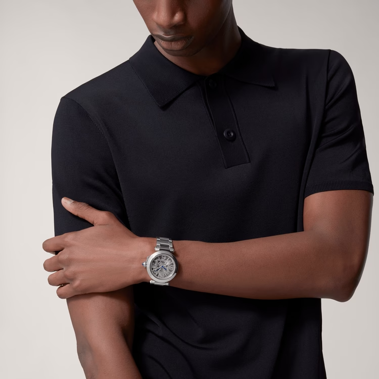 Pasha de Cartier White Dial - WHPA0007