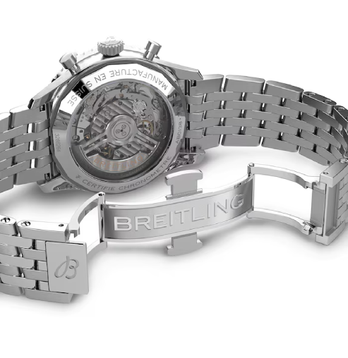 Breitling White Dial AB0138241G1A1