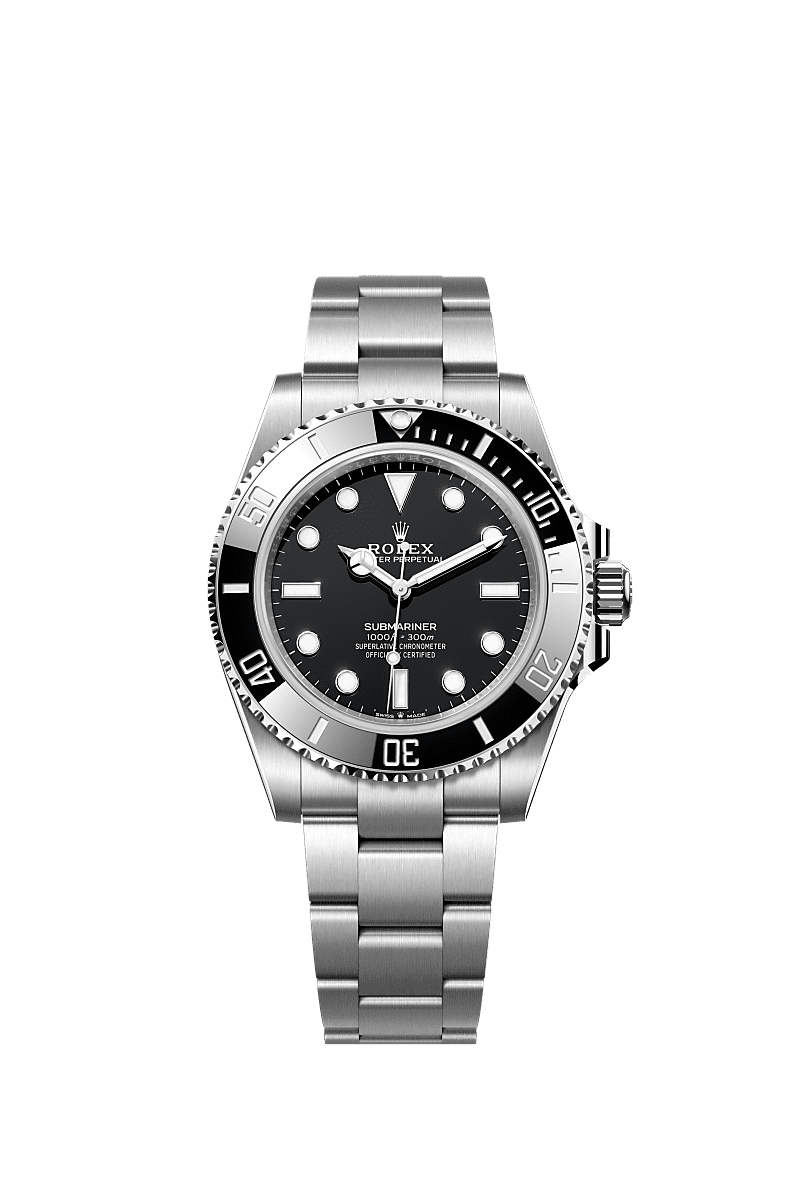 Rolex Bright Black Dial 124060