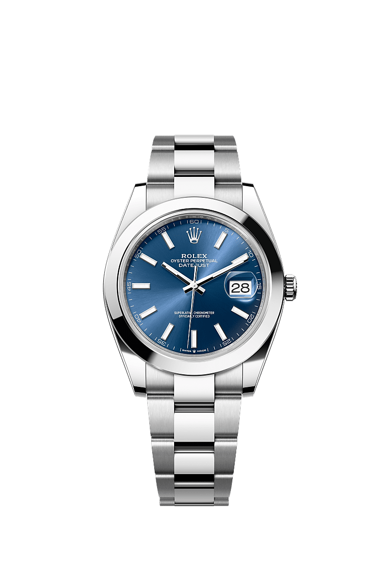 Rolex Datejust 41mm Bright Blue Dial 126300