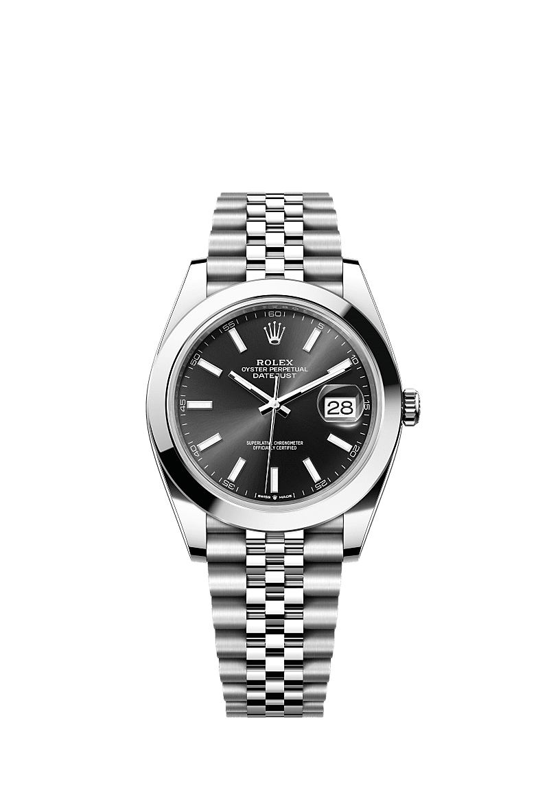Rolex Datejust 41mm Bright Black Dial 126300
