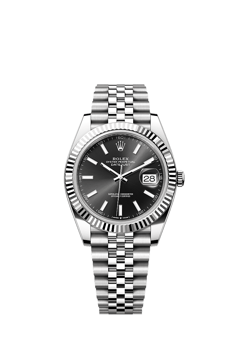 Rolex Datejust 41mm Bright Black Dial 126334