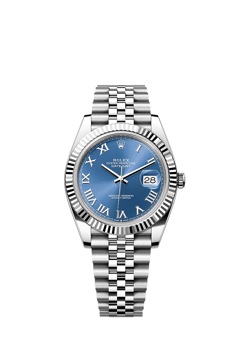 Rolex Datejust 41mm Azzurro Blue Dial 126334