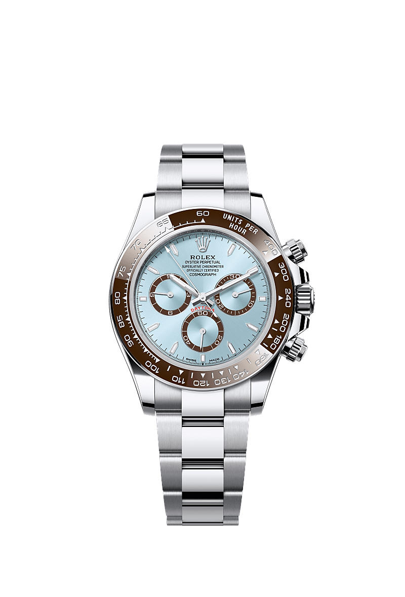 Rolex Cosmograph Daytona Platinum Ice Blue Dial 116506