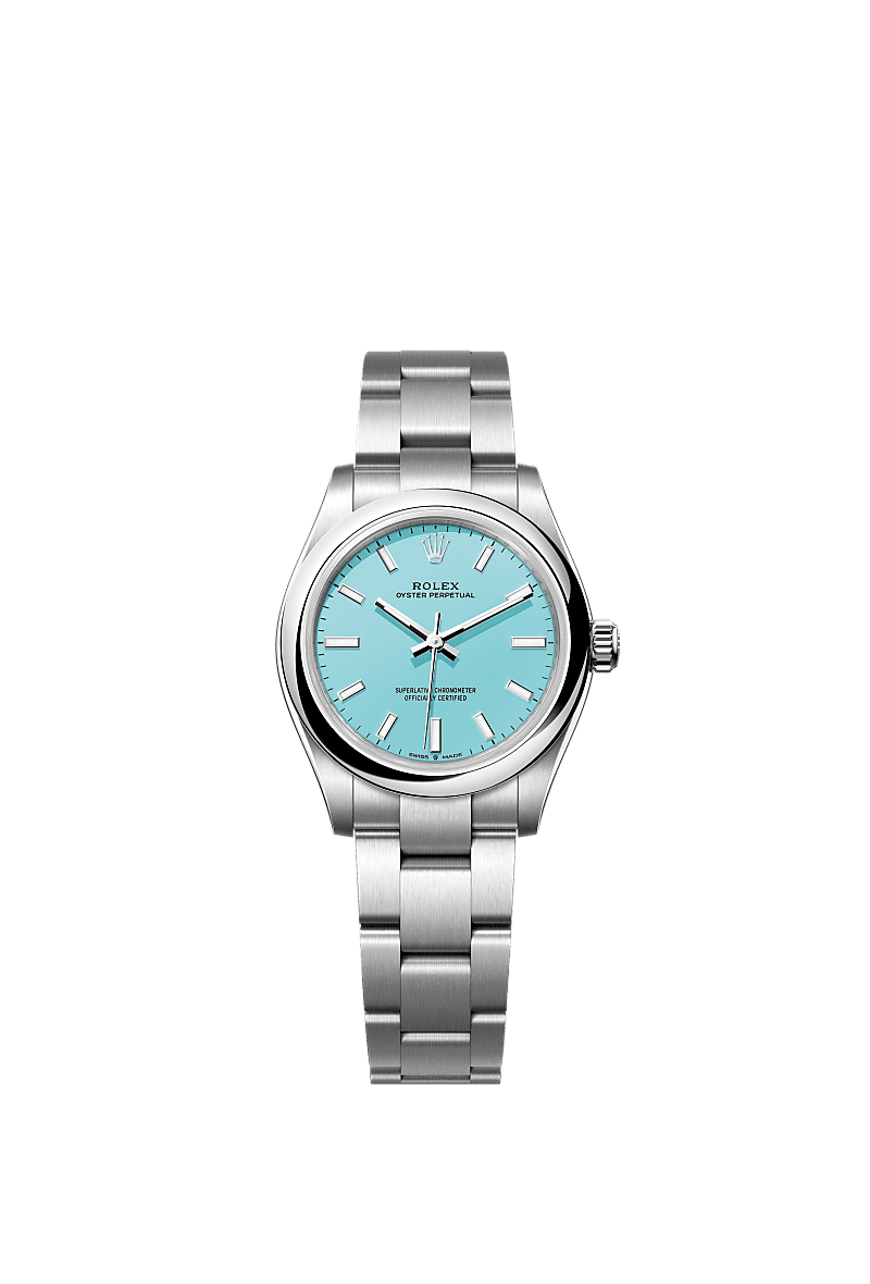 Rolex Oyster Perpetual 31mm Turquoise Blue Dial 277200
