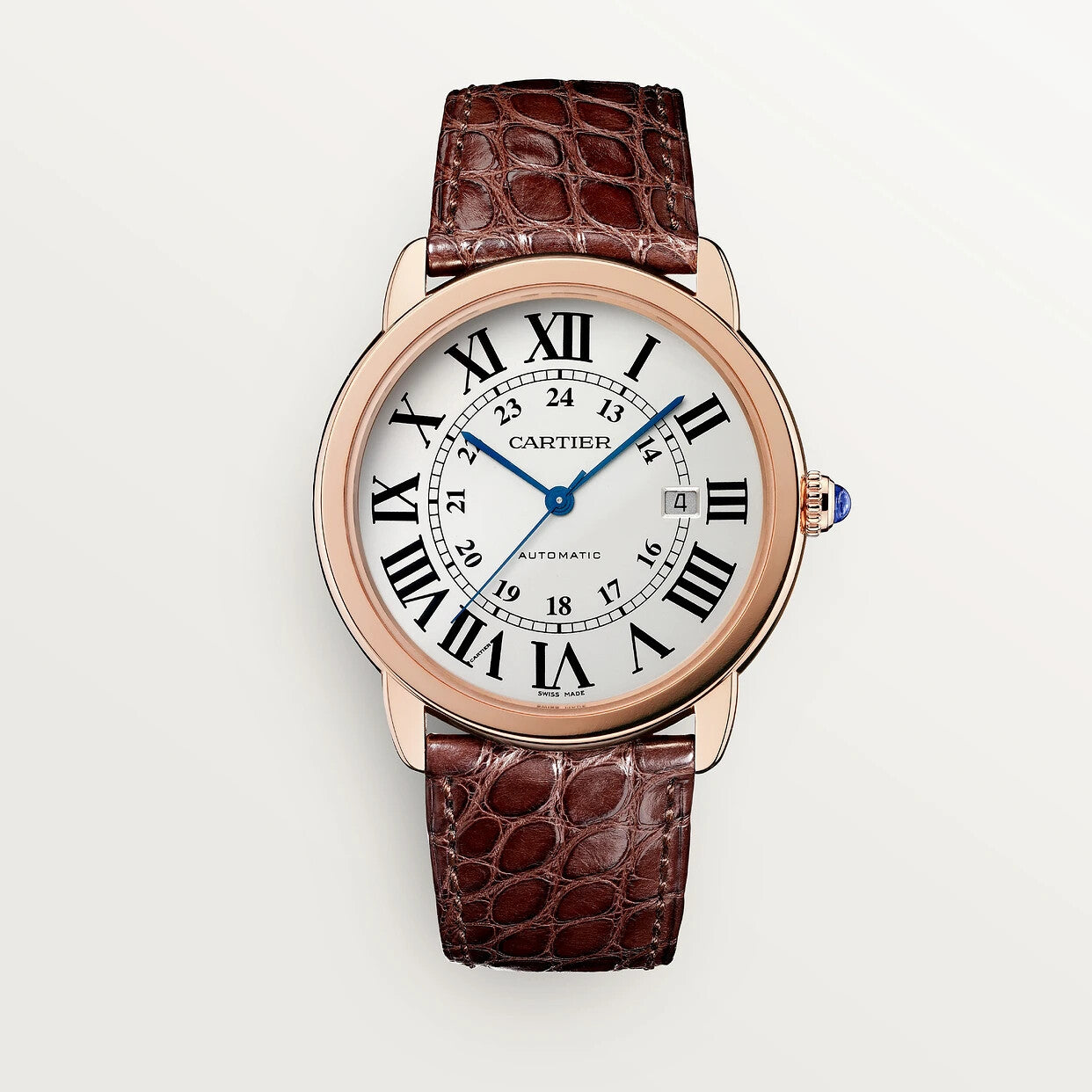 Ronde Solo de Cartier watch - White Dial W6701009