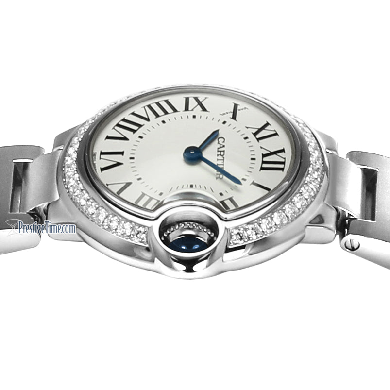Cartier Ballon Bleu 28mm - White Dial W4BB0015
