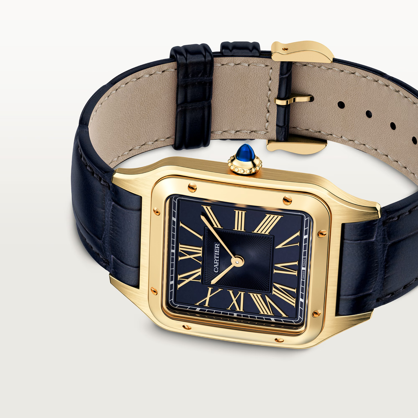 Santos-Dumont - Blue Dial WGSA0115
