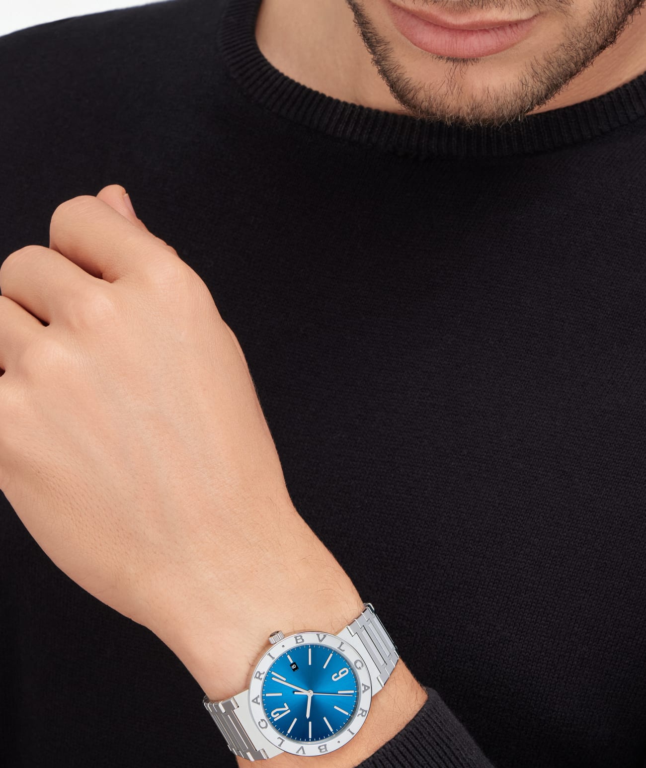 Bvlgari Blue Dial 103720