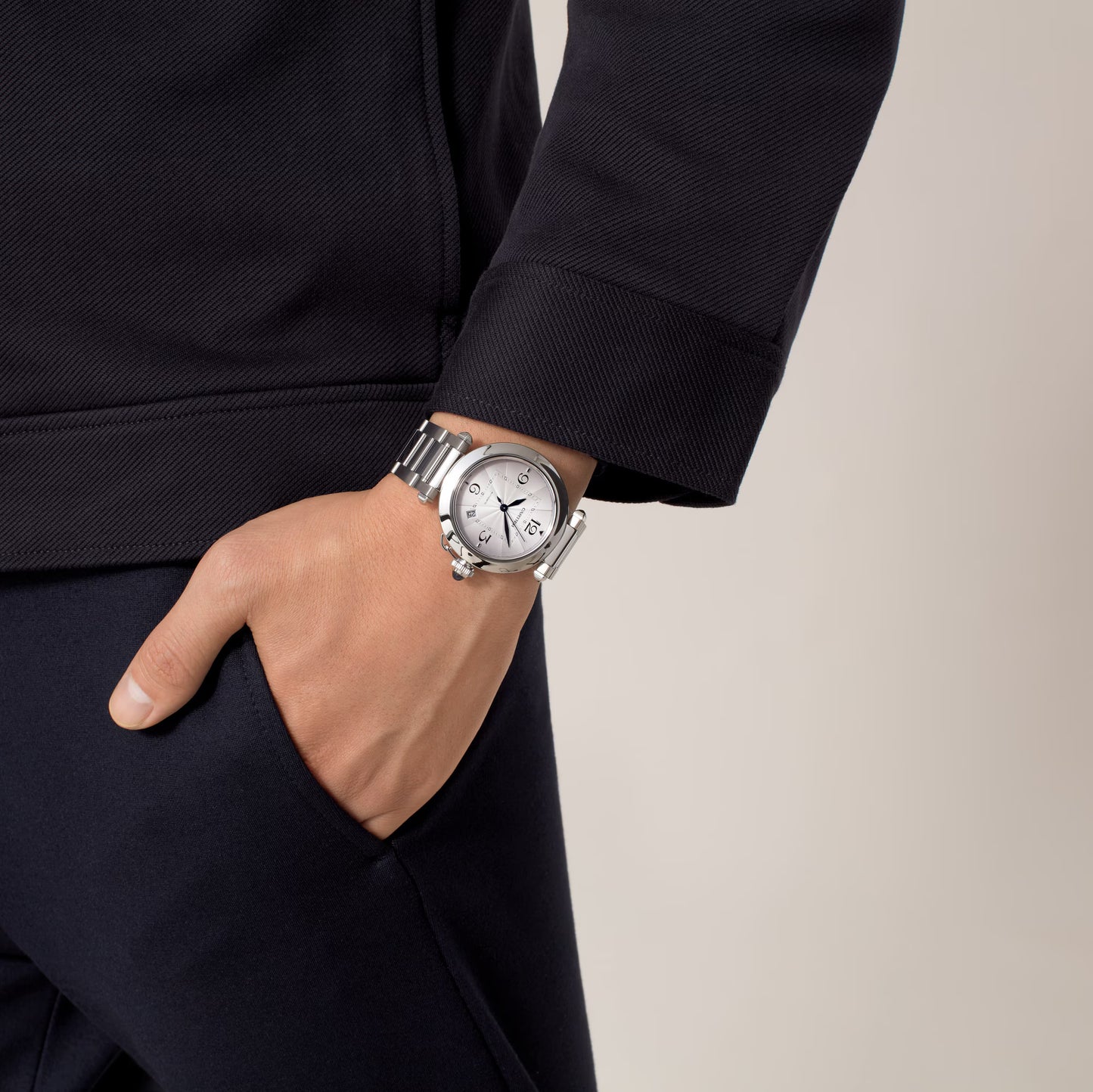 Pasha de Cartier watch - White Dial WSPA0009