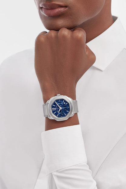 Bvlgari Blue Dial 103829