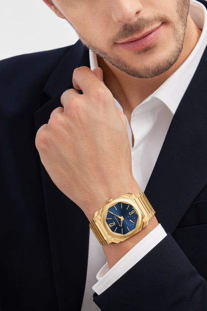 Bvlgari Blue Dial 103812