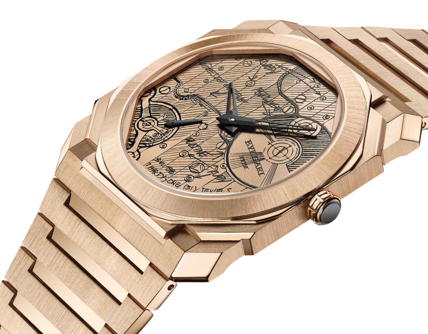 Bvlgari Gold Dial 104165