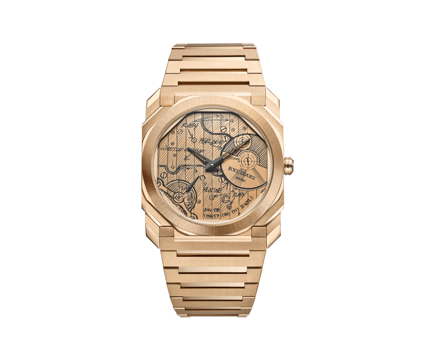 Bvlgari Gold Dial 104165