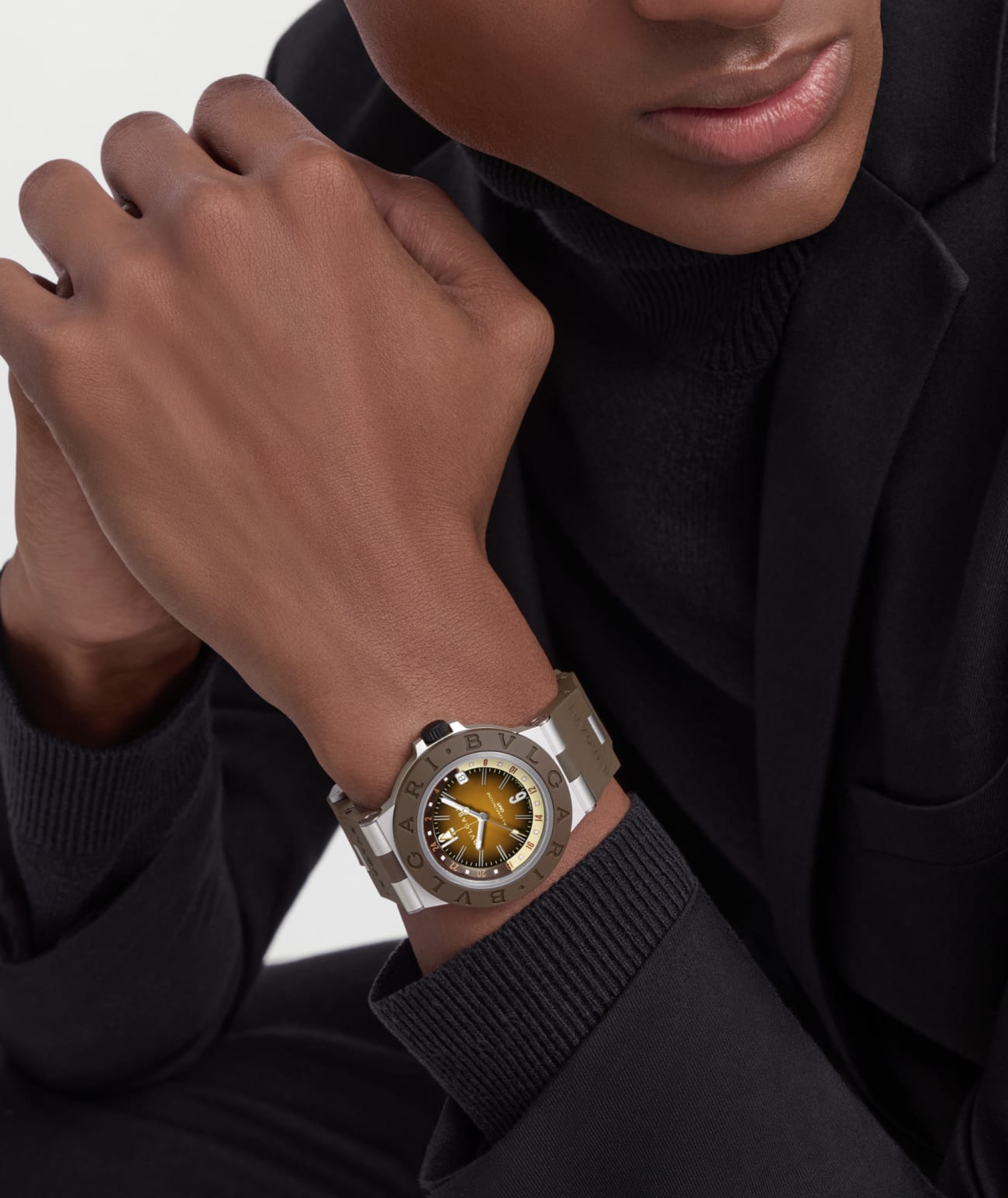 Bvlgari Brown Dial 104117