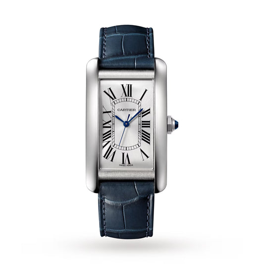 Cartier Tank Américaine Watch Large Model - White Dial WSTA0018