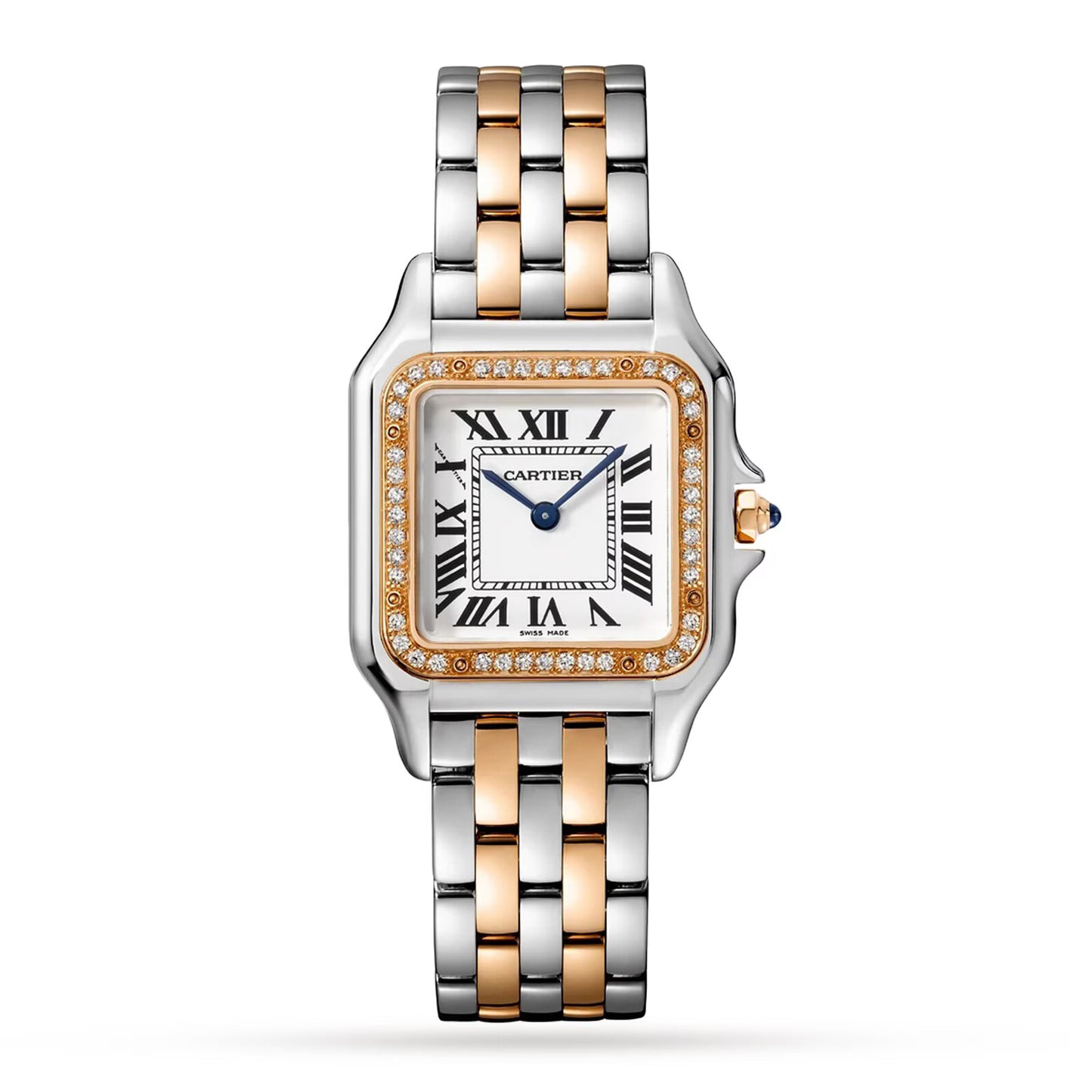 Panthère De Cartier Watch Medium Model -  White Dial W3PN0007