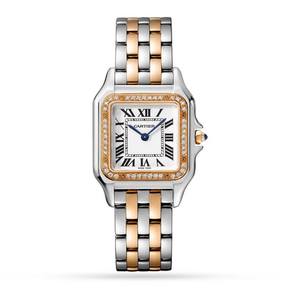 Panthère De Cartier Watch Medium Model -  White Dial W3PN0007