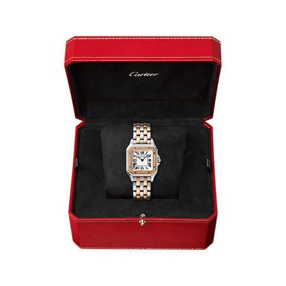 Panthère De Cartier Watch Medium Model -  White Dial W3PN0007