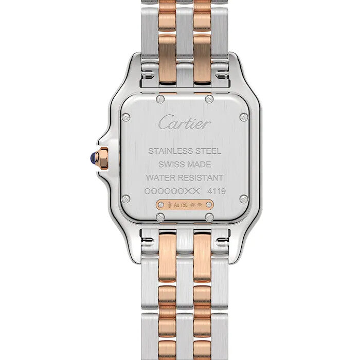 Panthère De Cartier Watch Medium Model -  White Dial W3PN0007